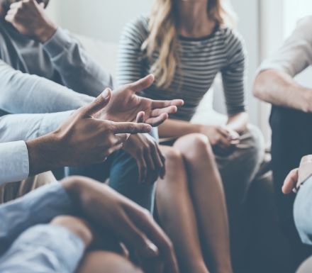 New Image group of people talking