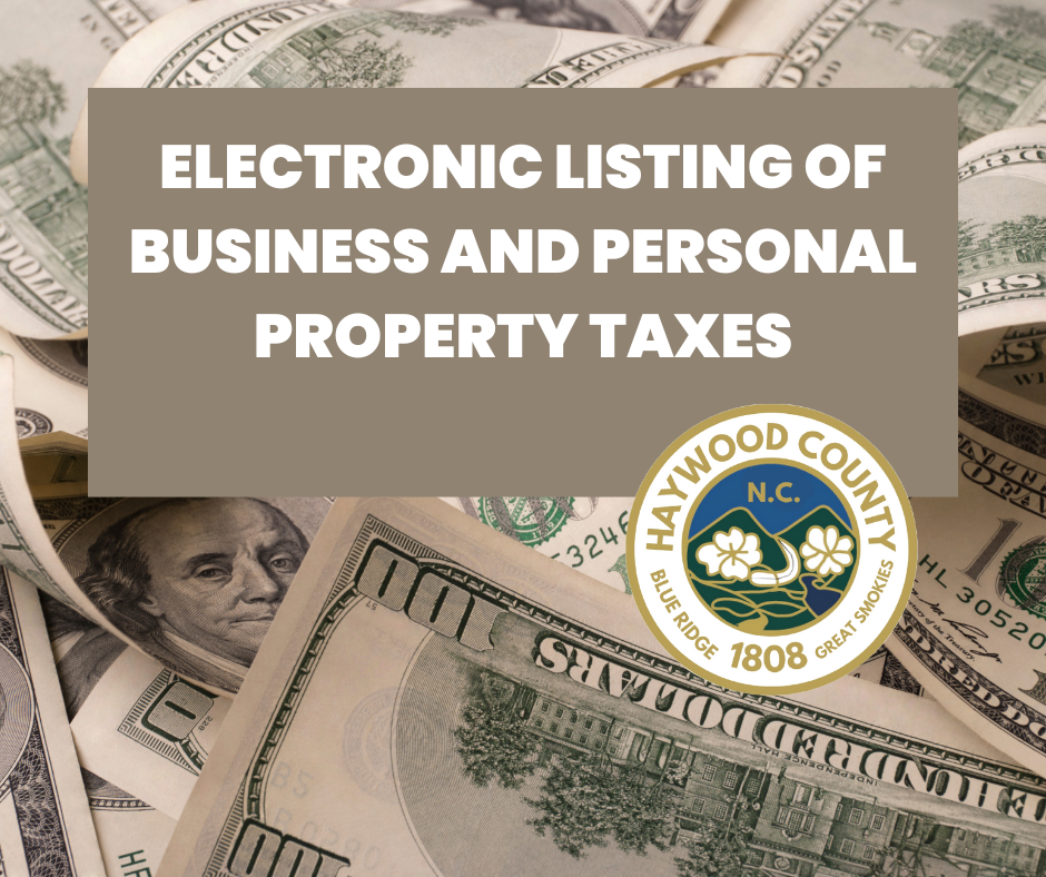 Electronic Listing of Business and Personal Property Taxes