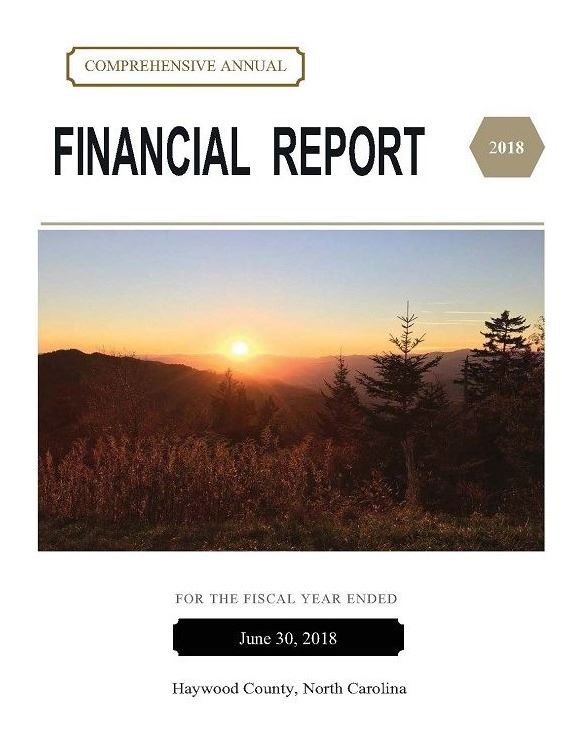 2018 CAFR Haywood County NC