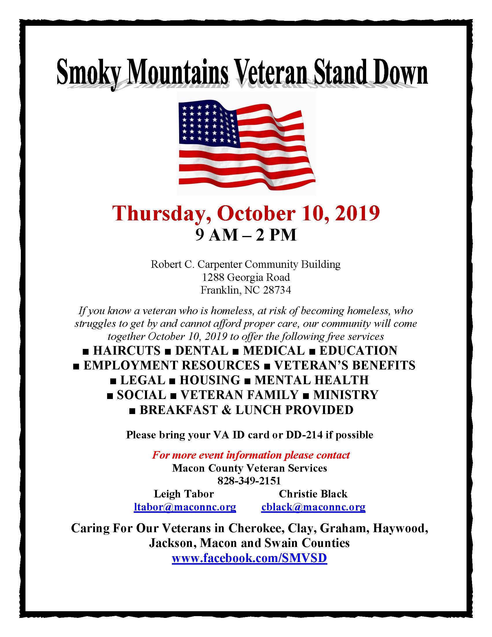 SMVSD Flyer October 10 2019